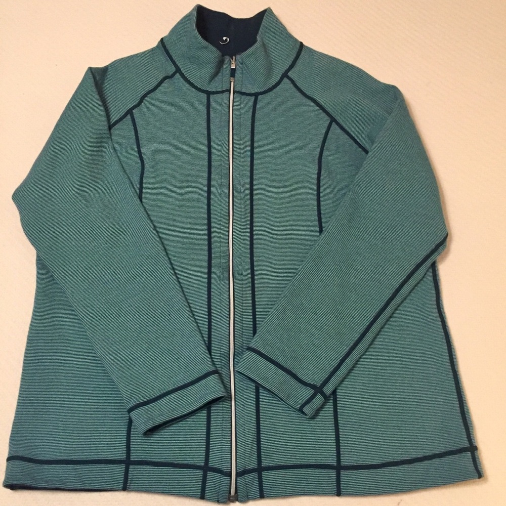 No Tag Reversible Green Jacket - Picture 2 of 6